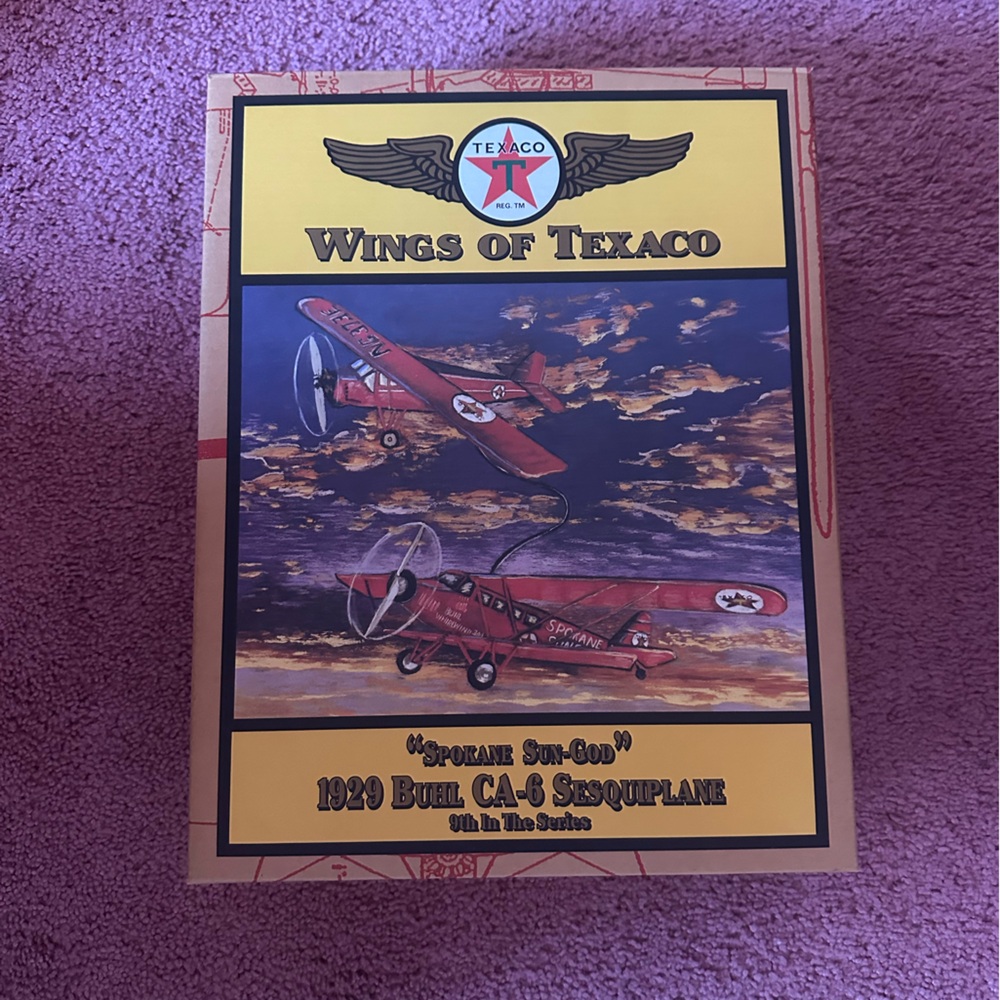 Wings of Texaco 1929 Biplane Model